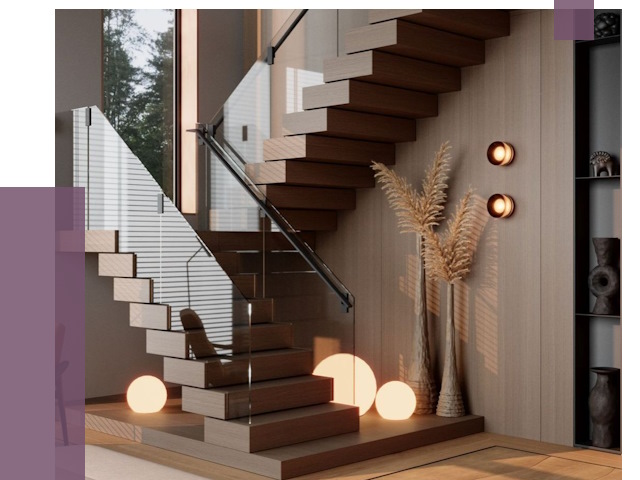 Изготовление и монтаж лестниц в Рассказове от 86828 руб. | ПРОЛЁТ-Рсз