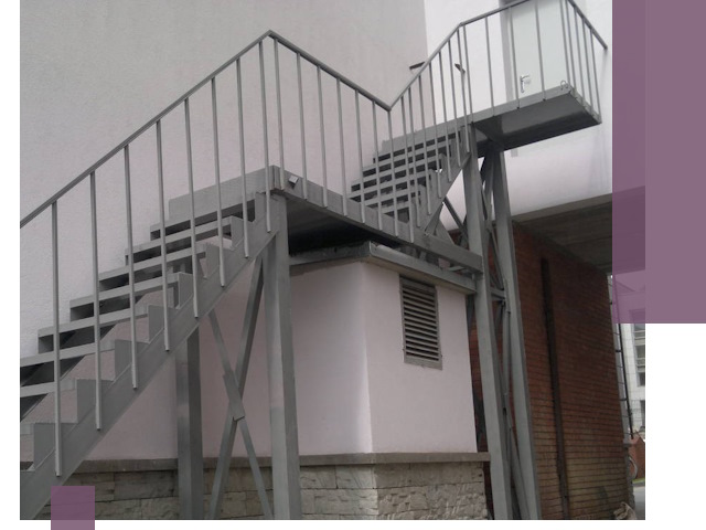 Монтаж пожарных лестниц под ключ в Рассказове с гарантией качества