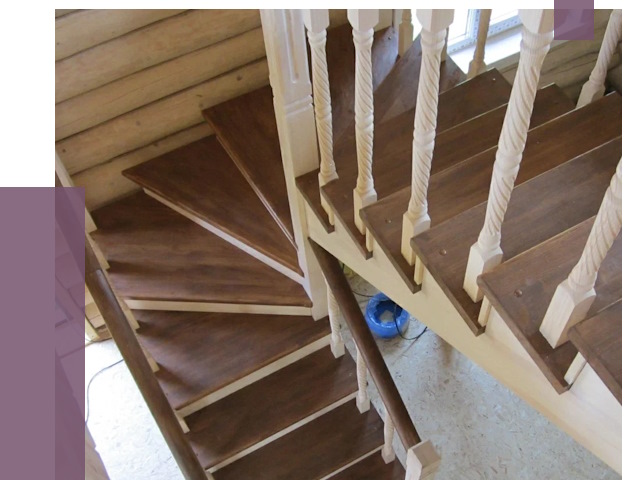 Реставрация деревянных лестниц в Рассказове от 4290 руб.