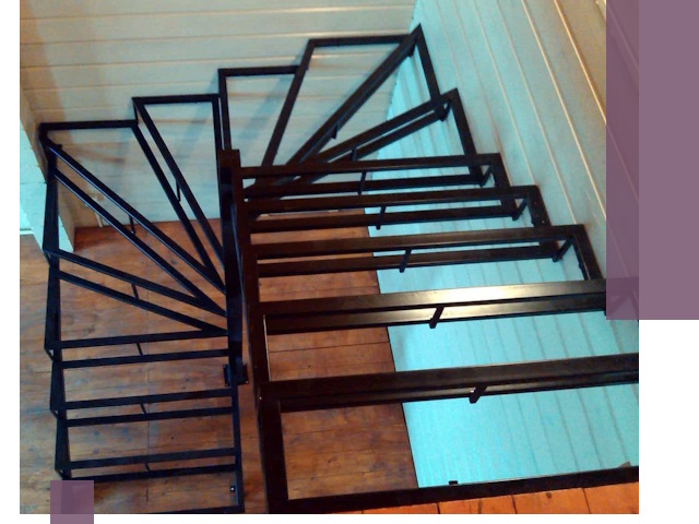 Изготовление металлических лестниц любой сложности в Рассказове