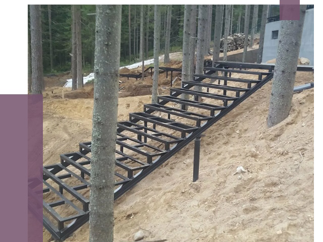 Монтаж металлических лестниц в Рассказове от 13535 руб. 