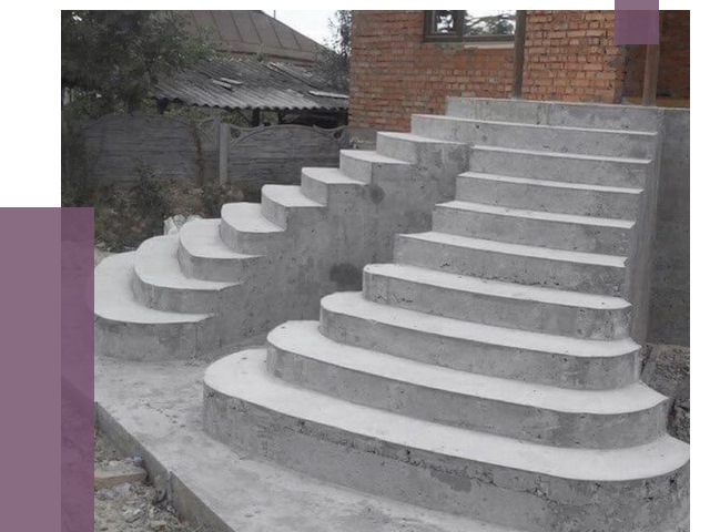 Монтаж бетонных лестниц в Рассказове от 4290 руб. 