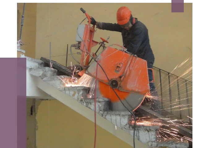 Демонтаж бетонных лестниц в Рассказове от 4597 руб. за м2 | ПРОЛЁТ-Рсз