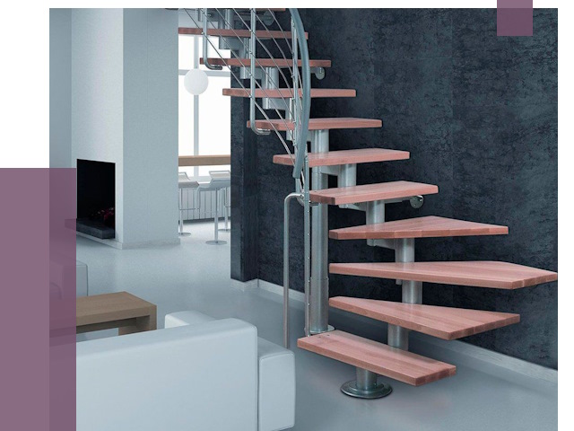 Модульные лестницы в Рассказове от 16855 руб. — купить в ПРОЛЁТ-Рсз