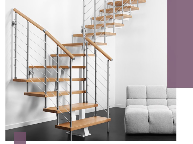 Модульные лестницы под ключ в Рассказове — монтаж и изготовление