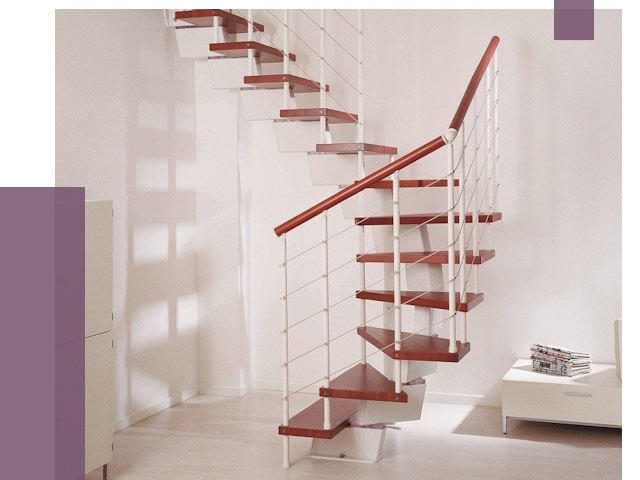 Изготовление лестниц на больцах в Рассказове от 9704 руб. | ПРОЛЁТ-Рсз