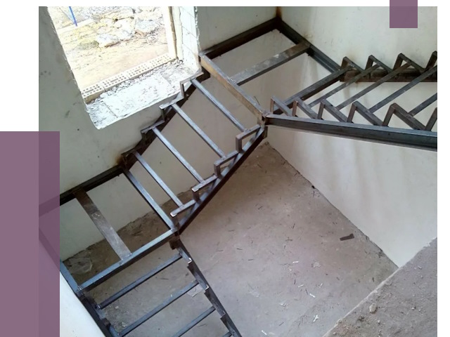 Монтаж лестниц на металлокаркасе в Рассказове от 12769 руб. — ПРОЛЁТ-Рсз