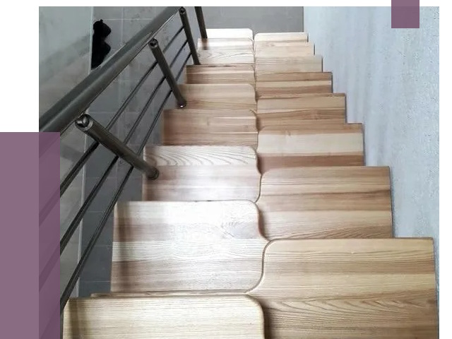 Лестницы гусиный шаг в Рассказове от 13024 руб. под ключ | ПРОЛЁТ-Рсз