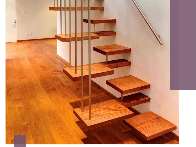 Лестницы «гусиный шаг» на заказ в Рассказове для узких пространств