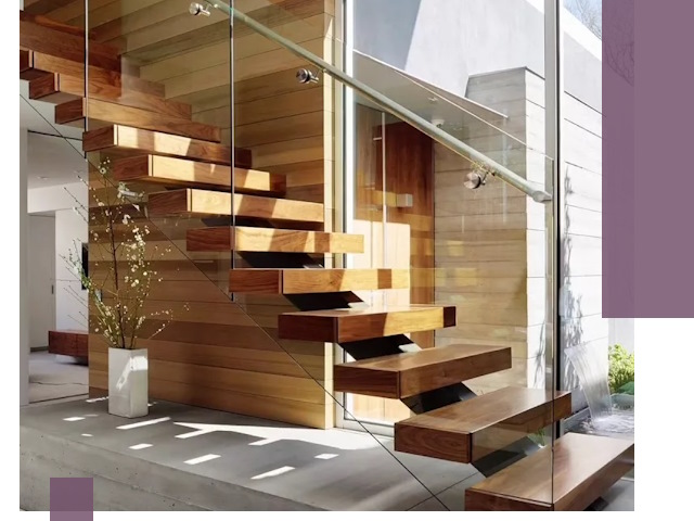 Современные лестницы на заказ в Рассказове — изготовление и монтаж