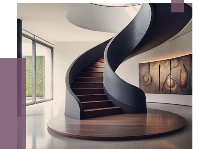 Элитные лестницы под заказ в Рассказове от 188978 руб. — ПРОЛЁТ-Рсз