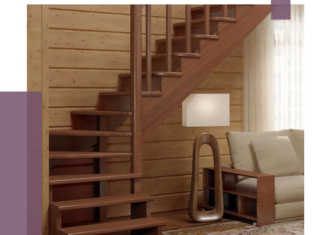 Лестницы эконом класса в Рассказове от 18234 руб. бюджетные решения