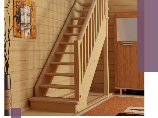 Лестницы эконом класса под ключ в Рассказове — недорого и быстро