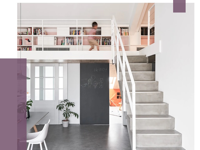 Лестницы для двухуровневой квартиры в Рассказове от 176209 руб. | ПРОЛЁТ-Рсз