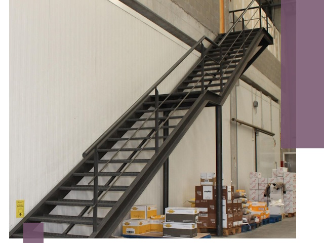 Лестницы для производства в Рассказове — изготовление и монтаж
