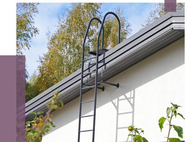 Лестницы на крышу в Рассказове от 19102 руб. — монтаж и монтаж ПРОЛЁТ-Рсз