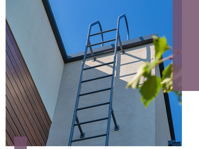 Лестницы на крышу в Рассказове — изготовление, монтаж, демонтаж