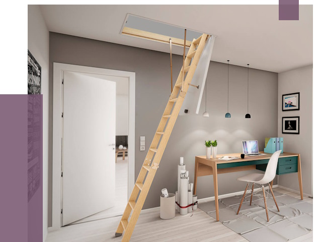 Чердачные лестницы в Рассказове — от 14556 руб. | ПРОЛЁТ-Рсз