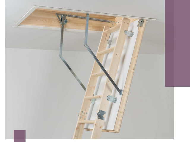 Установка чердачной лестницы под ключ в Рассказове