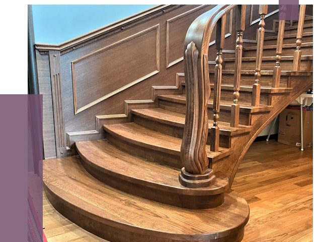 Дубовые лестницы под ключ в Рассказове от 176209 руб. — ПРОЛЁТ-Рсз