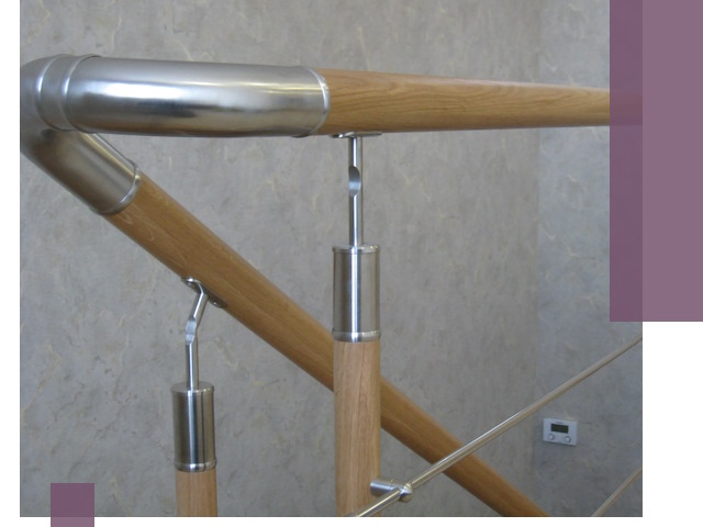 Комбинированные перила на заказ в Рассказове — монтаж и производство