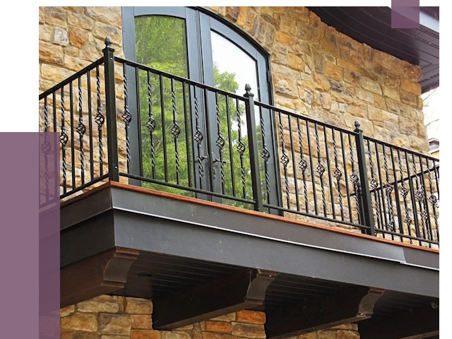 Балконные ограждения в Рассказове от 8019 руб. — купить | ПРОЛЁТ-Рсз