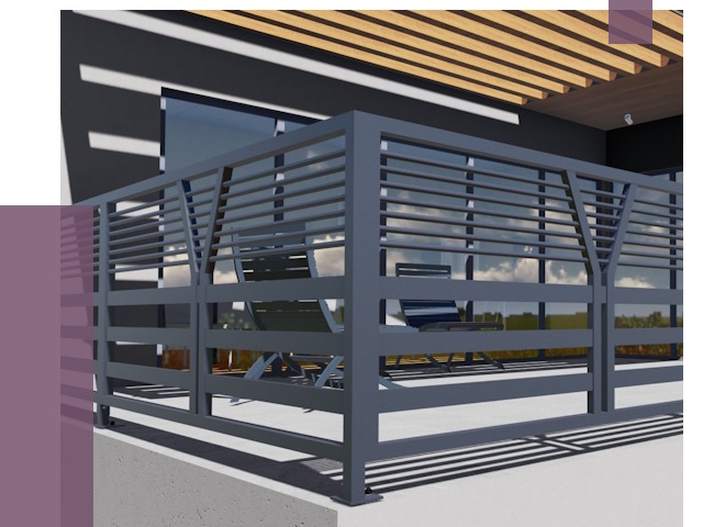 Изготовление балконных ограждений в Рассказове от 10726 руб. | ПРОЛЁТ-Рсз