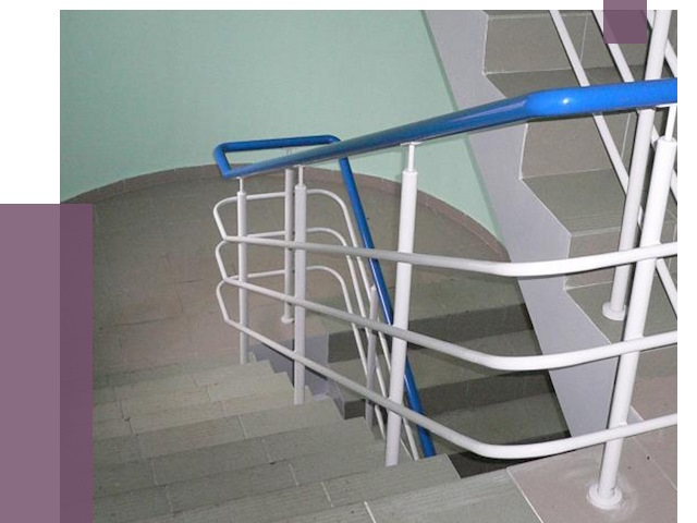 Перила в подъезде в Рассказове — установка и замена от 7406 руб. | ПРОЛЁТ-Рсз