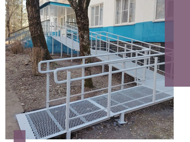 Пандусы под ключ в Рассказове: изготовление, монтаж и демонтаж