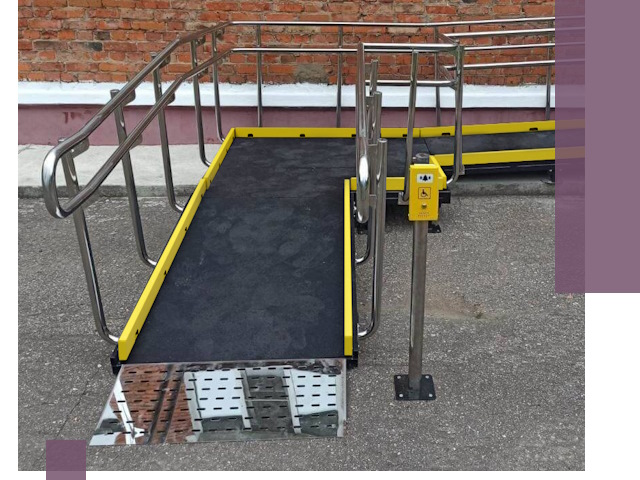 Изготовление наклонных пандусов для инвалидов в Рассказове