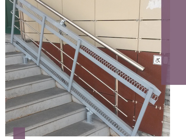 Изготовление откидных пандусов под ключ в Рассказове