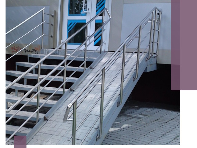 Пандус на крыльцо под ключ в Рассказове: монтаж и изготовление