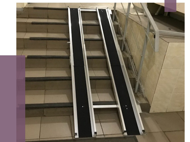 Установка пандуса в подъезд в Рассказове от 7968 руб. под ключ | ПРОЛЁТ-Рсз