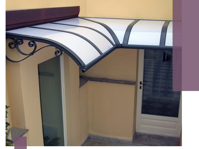 Монтаж козырьков любой сложности в Рассказове под ключ