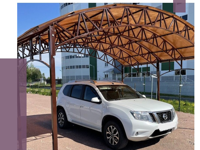 Недорогие навесы в Рассказове от 42903 руб. | ПРОЛЁТ-Рсз