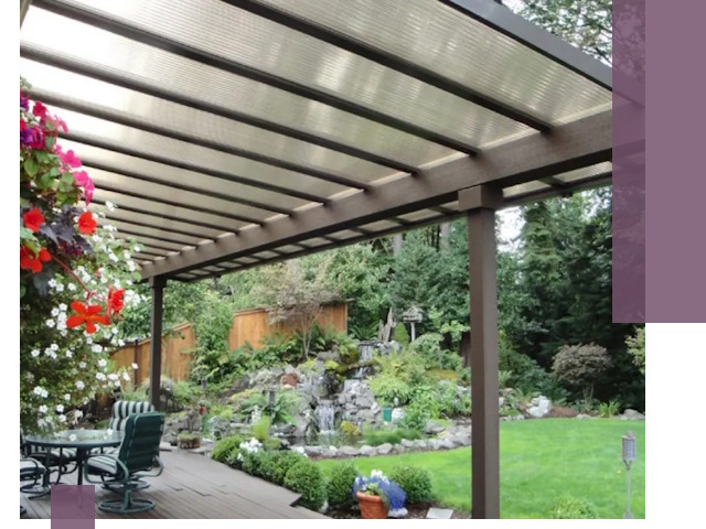 Навесы из поликарбоната под ключ в Рассказове быстро и надёжно