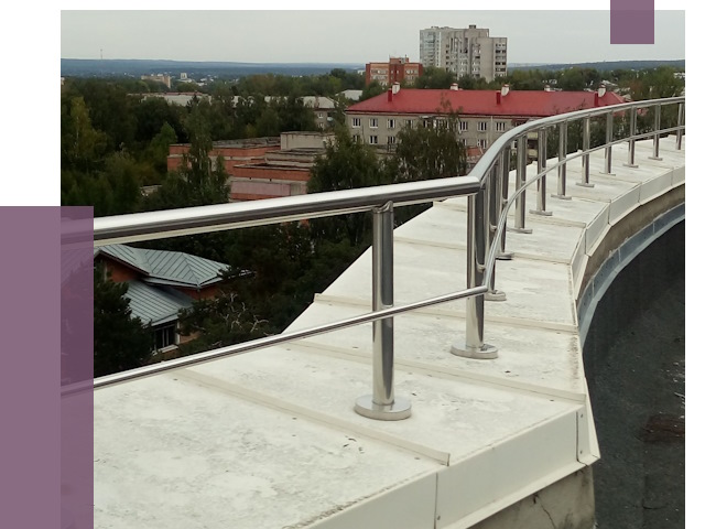 Парапеты и ограждения кровли в Рассказове от 4954 руб. 