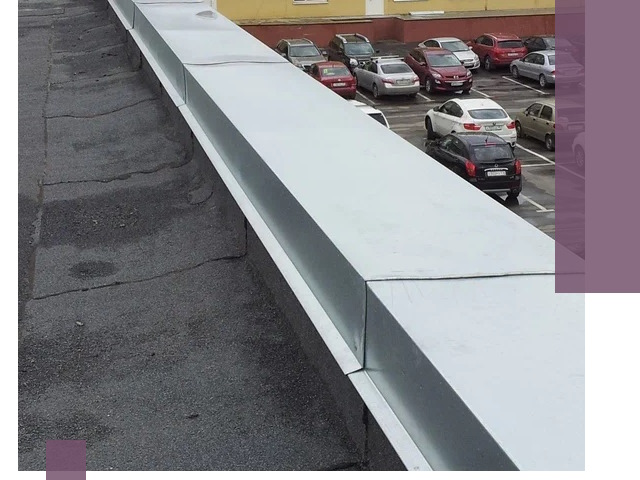 Изготовление парапетов из металла и нержавейки в Рассказове