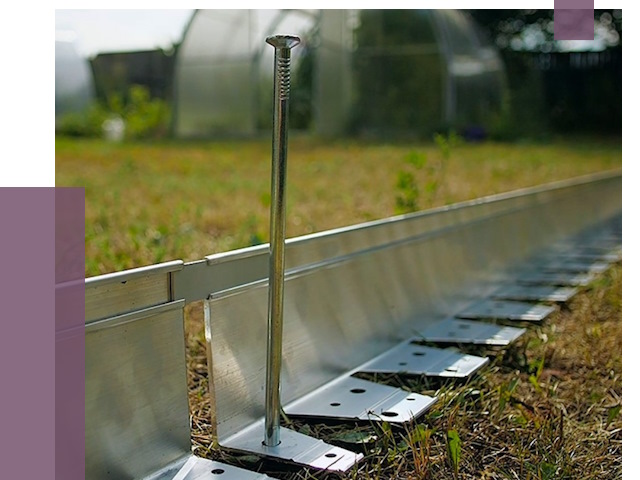 Металлические бордюры для газона в Рассказове от 4290 руб. | ПРОЛЁТ-Рсз