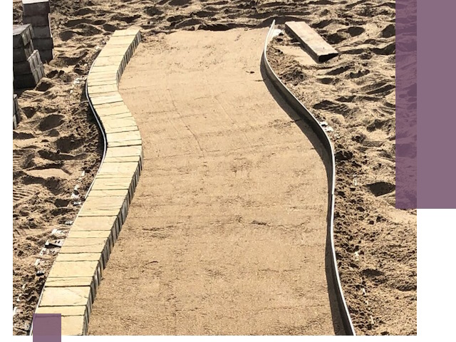 Металлические бордюры для тротуаров в Рассказове — прочные и долговечные