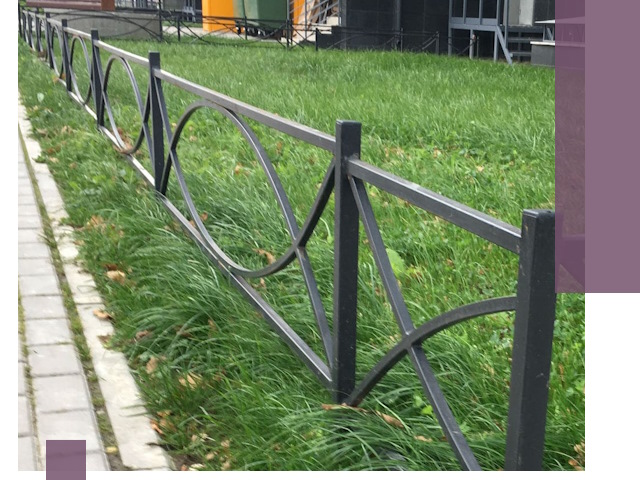 Газонные ограждения из металла в Рассказове — монтаж и продажа