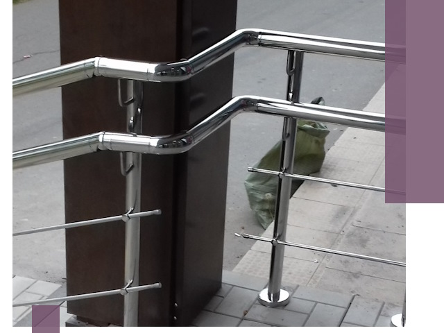 Монтаж поручней из нержавеющей стали в Рассказове качественно и быстро